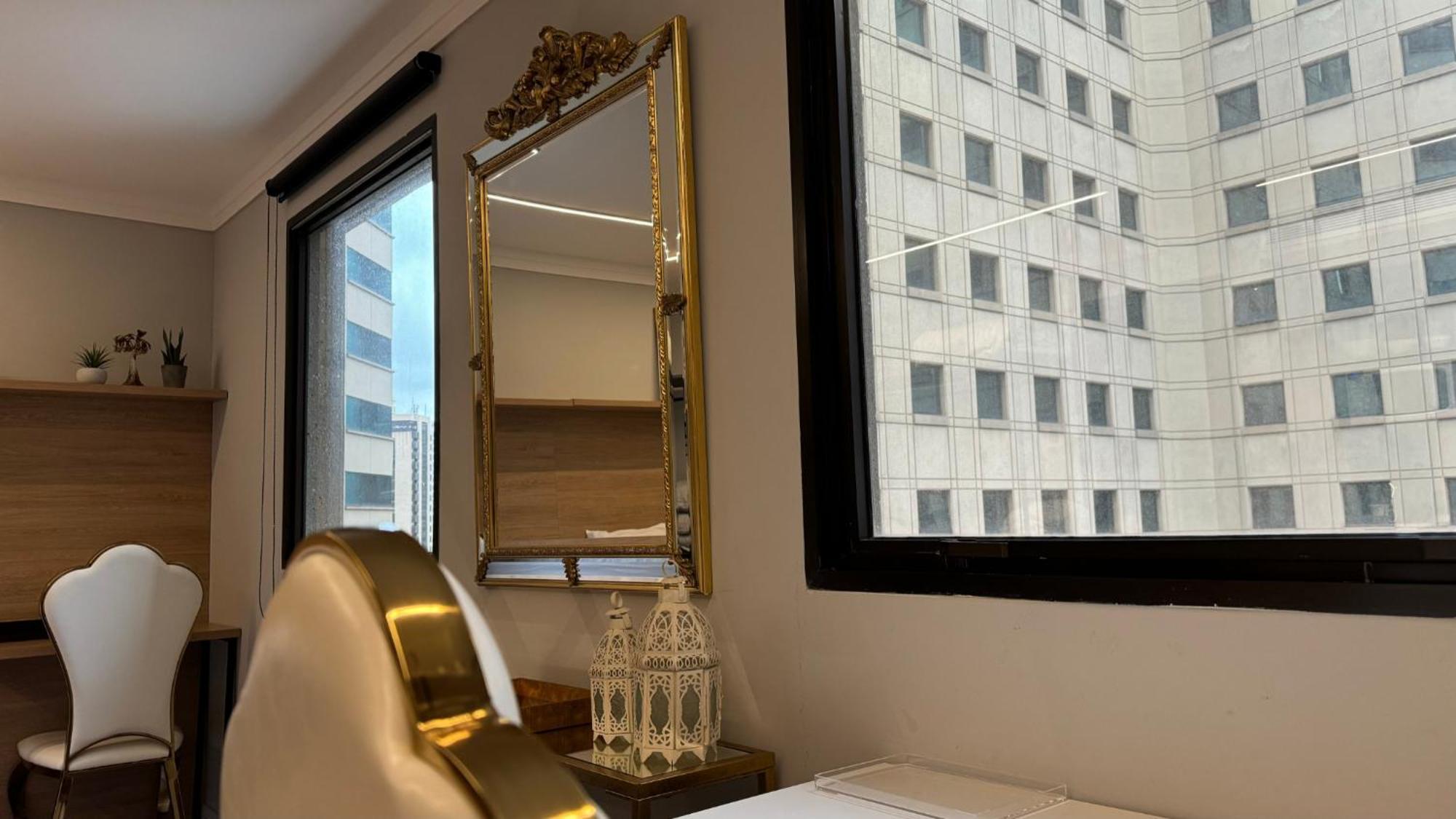 425 Flat Hotel Ibirapuera A 5M Do Shopping Apt Particular 圣保罗 外观 照片